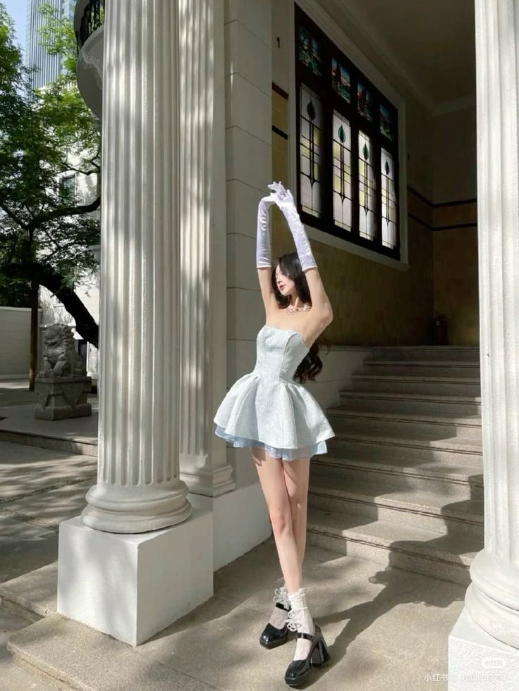 Elegant A line Strapless Satin Short Birthday Outfits Homecoming Dress C902