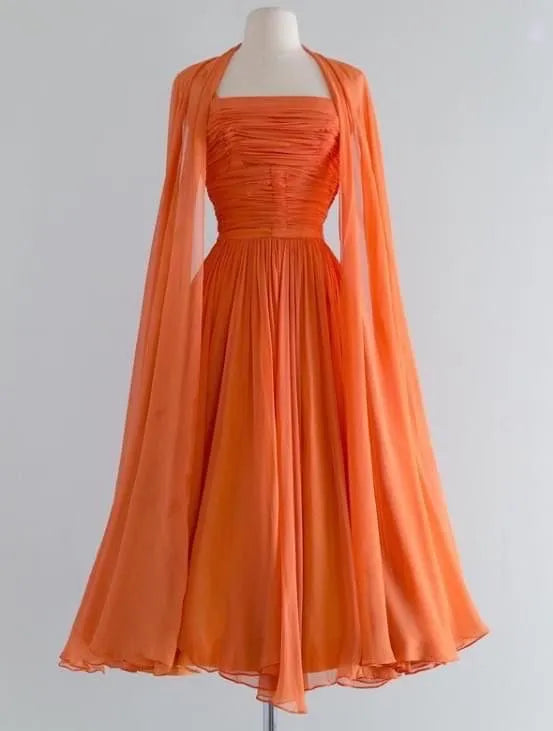 Orange Homecoming Dress Short Prom Dress,Short Party Dress     fg3786