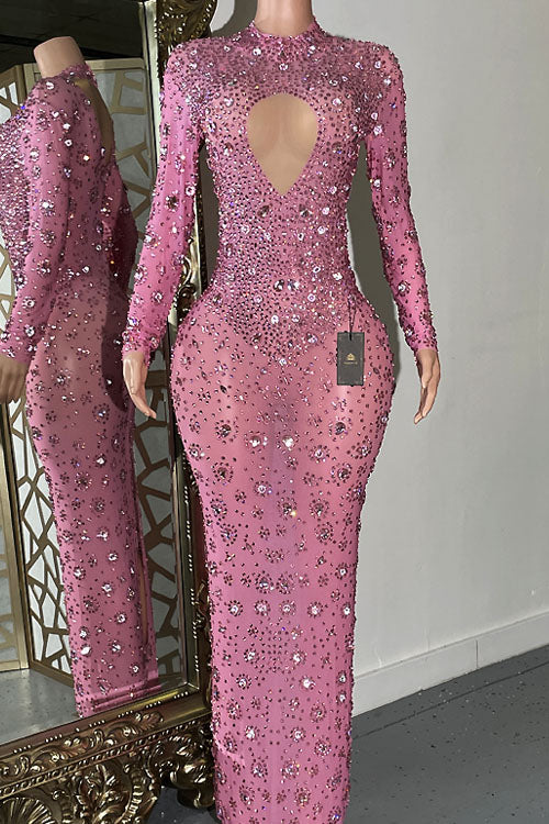 Star Rhinestone Dress