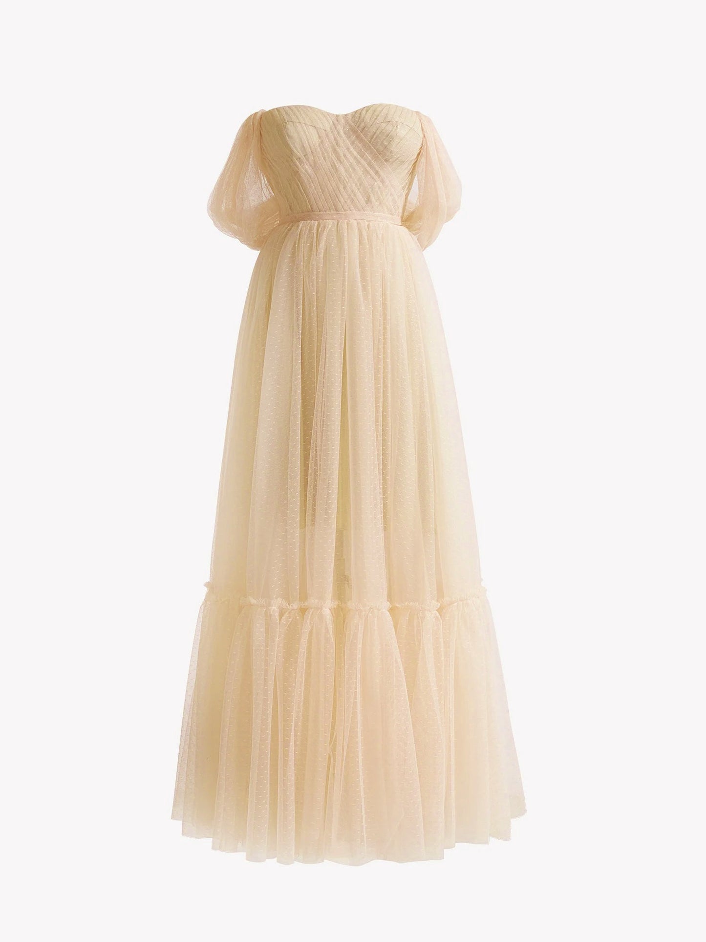 Nova | A-Line Tulle Sweetheart Tea-Length Homecoming Dress