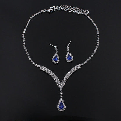 1 set Bridal Jewelry Sets For Women's Party Formal Rhinestone Alloy Chandelier