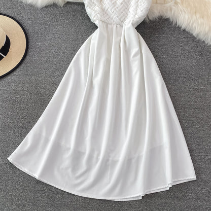 Cute A Line Short Dress Fashion Girl Dress  10730