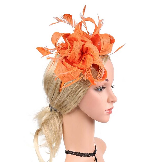 Fascinators Net Classic Wedding With Flower Headpiece