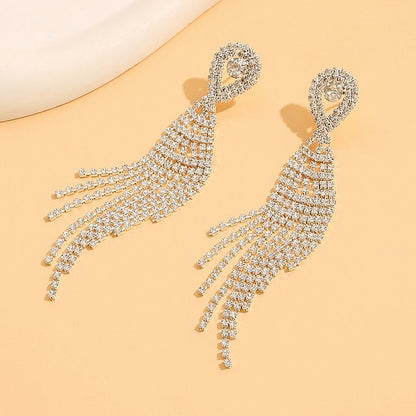 Luxury Elegant Wedding Party Holiday Earrings