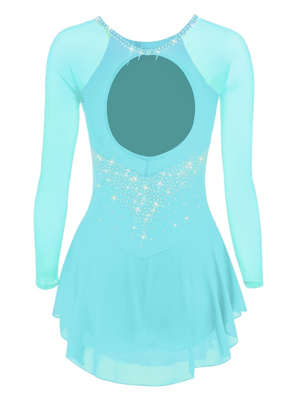 Figure Skating Dress Women's Girls' Ice Skating Dress with Classic Crystal/Rhinestone