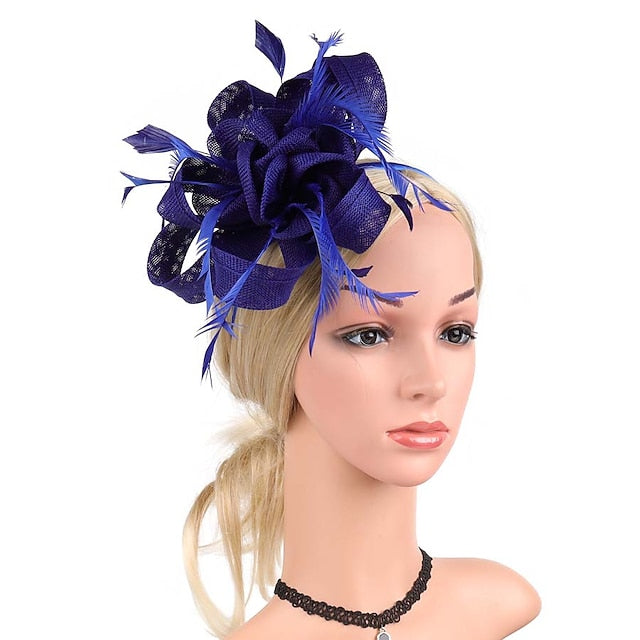 Fascinators Net Classic Wedding With Flower Headpiece