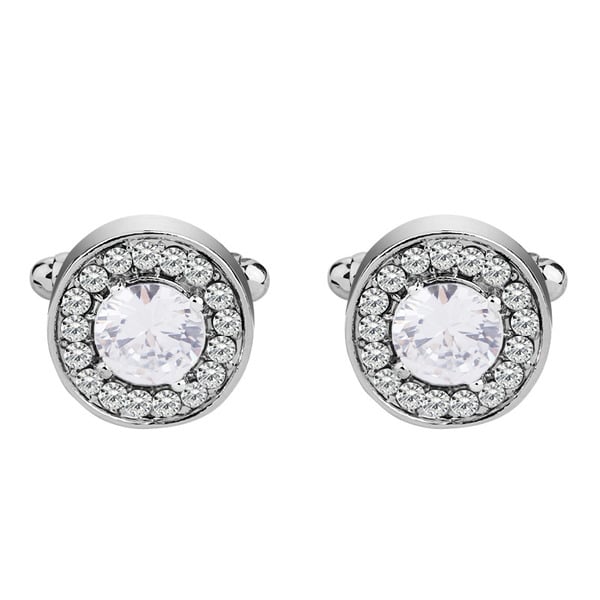 Men's Modern Alloy Rhinestones Cufflinks