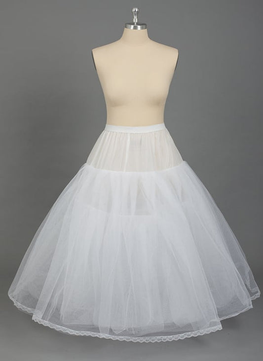 Ball Gown Slip Nylon/Tulle Netting 4 Tiers PLUS SIZE Petticoats