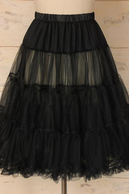 Black Tulle Petticoat