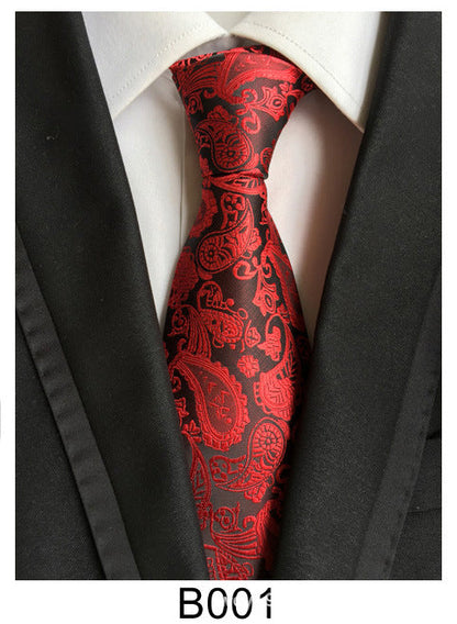 Men's Business Formal Evening Jacquard Tie