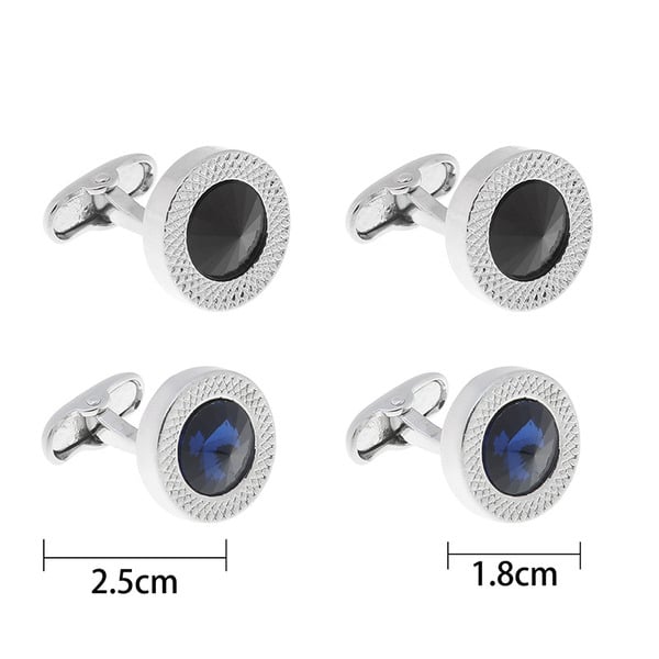 Classic Men's Modern Alloy Cufflinks