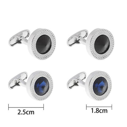 Classic Men's Modern Alloy Cufflinks