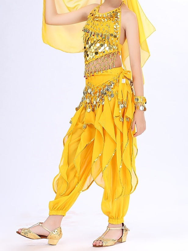 Belly Dance Kids' Dancewear Top Girls' Performance