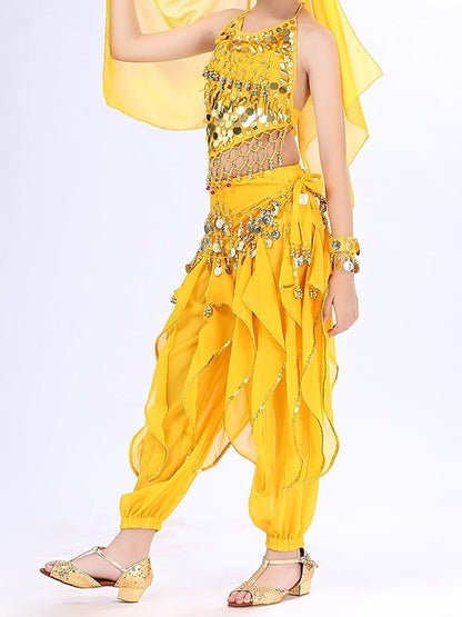 Belly Dance Kids' Dancewear Top Girls' Performance