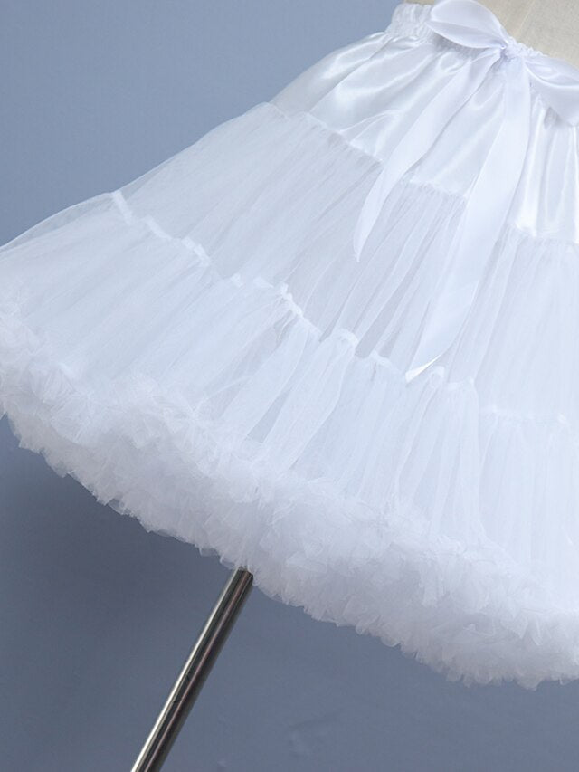 Wedding / Engagement Tulle Knee-Length Petticoats with Gore