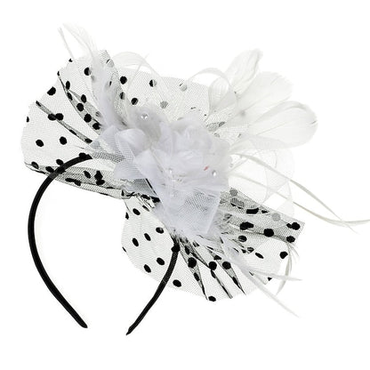 Elegant Special Occasion Party Fascinators With Feather