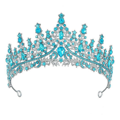 Crown Tiaras Alloy Wedding Party / Evening Retro Sweet Headpieces With Crystal