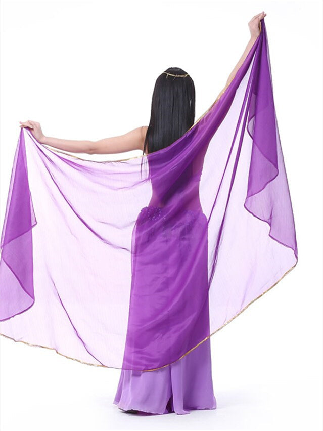 Belly Dance Accessories Veil Hand Scarf Women's Performance Chiffon Scarf