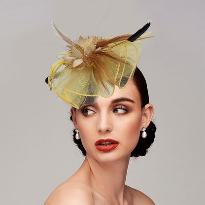 Classical Net Kentucky Derby Hat Wedding Tea Party Fascinators/Headbands