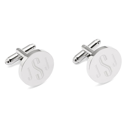 Personalized Modern Formal Mens Stainless Steel Cufflinks