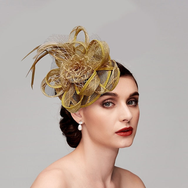 Wedding Horse Race Ladies Day Melbourne Cup Fascinators With Feather