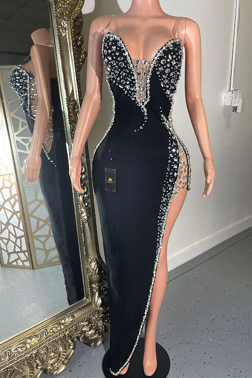 Monaco Diamante Dress (Version 2)(Ready To Ship)