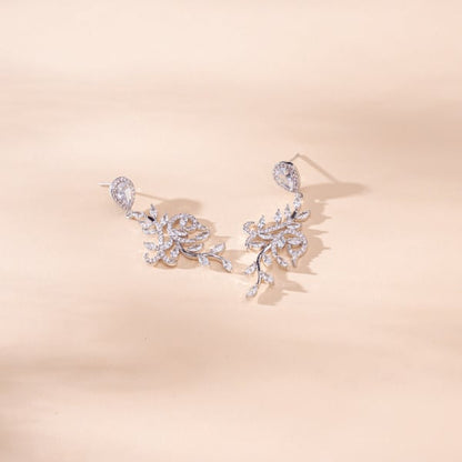 Exquisite Cubic Zirconia Drop Earrings