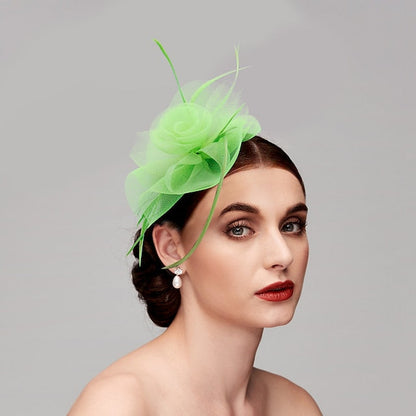 Women's Fascinators For Party Wedding Special Occasion With Feather