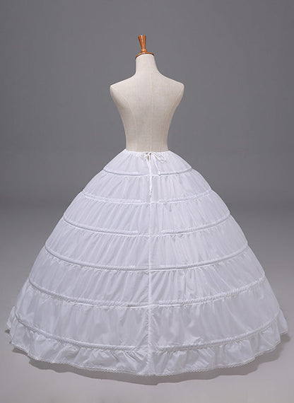 Women Ball Gown Slip Polyester 1 Tiers Petticoats