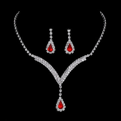 1 set Bridal Jewelry Sets For Women's Party Formal Rhinestone Alloy Chandelier