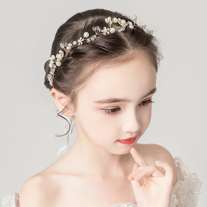 Children's Dress Accessories Flower Loop Headband