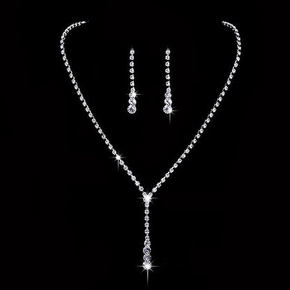 Elegant Classic Simple Style Drop Jewelry Set For Wedding