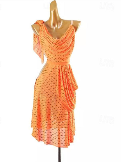 Latin Dance Dress for Women Competition Rumba Salsa Dancewear Clothes