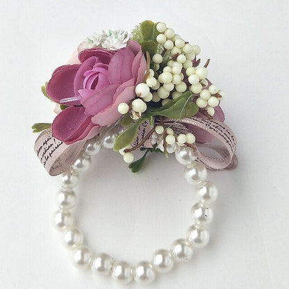 Wedding Flowers Boutonnieres / Wrist Corsages Evening Polyester