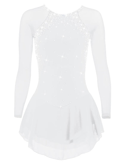 Figure Skating Dress Women's Girls' Ice Skating Dress with Classic Crystal/Rhinestone