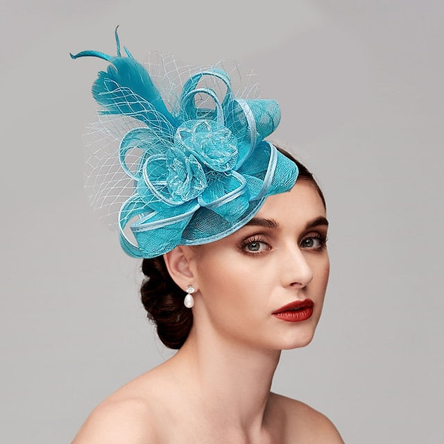 Wedding Horse Race Ladies Day Melbourne Cup Fascinators With Feather