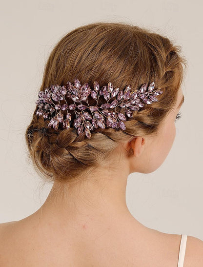 Pretty/Romantic/Stylish/Luxury Crystals Headbands/Headpiece Rhinestone Alloy Wedding Jewelry