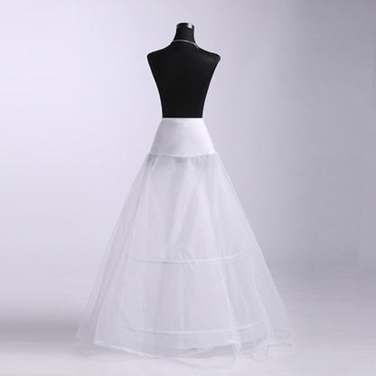 Wedding / Special Occasion Tulle Floor-length A-Line Petticoats with Lace