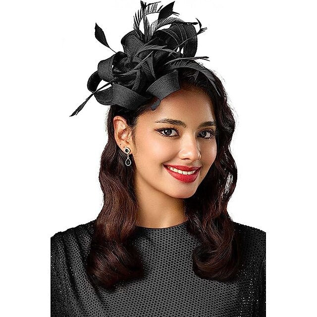 Fascinators Net Classic Wedding With Flower Headpiece