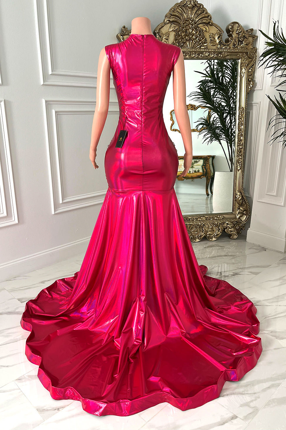 Majesty Diamante Dress(Ready To Ship)