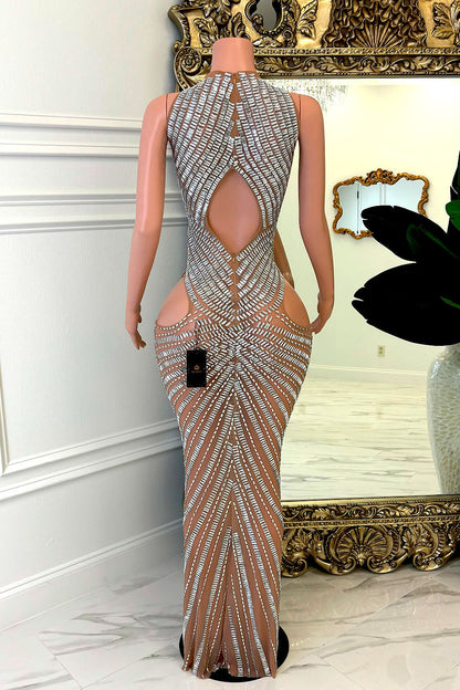 Karla Diamante Dress (Ready To Ship)