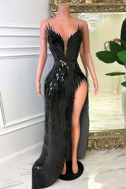 Habibi Side Slit Dress