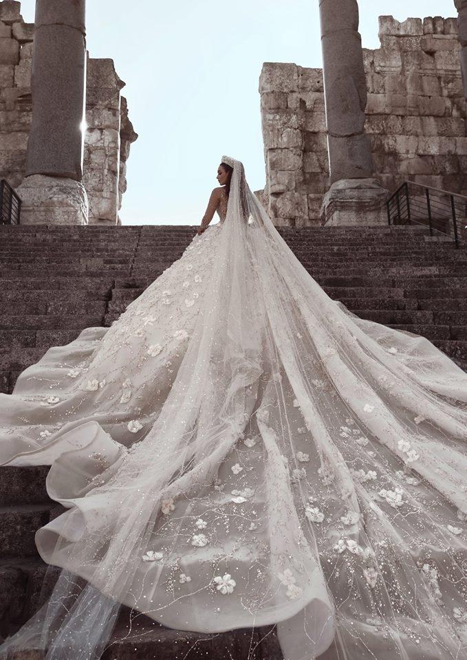 Gorgeous Long Tulle Sequins Veil for Wedding Dress