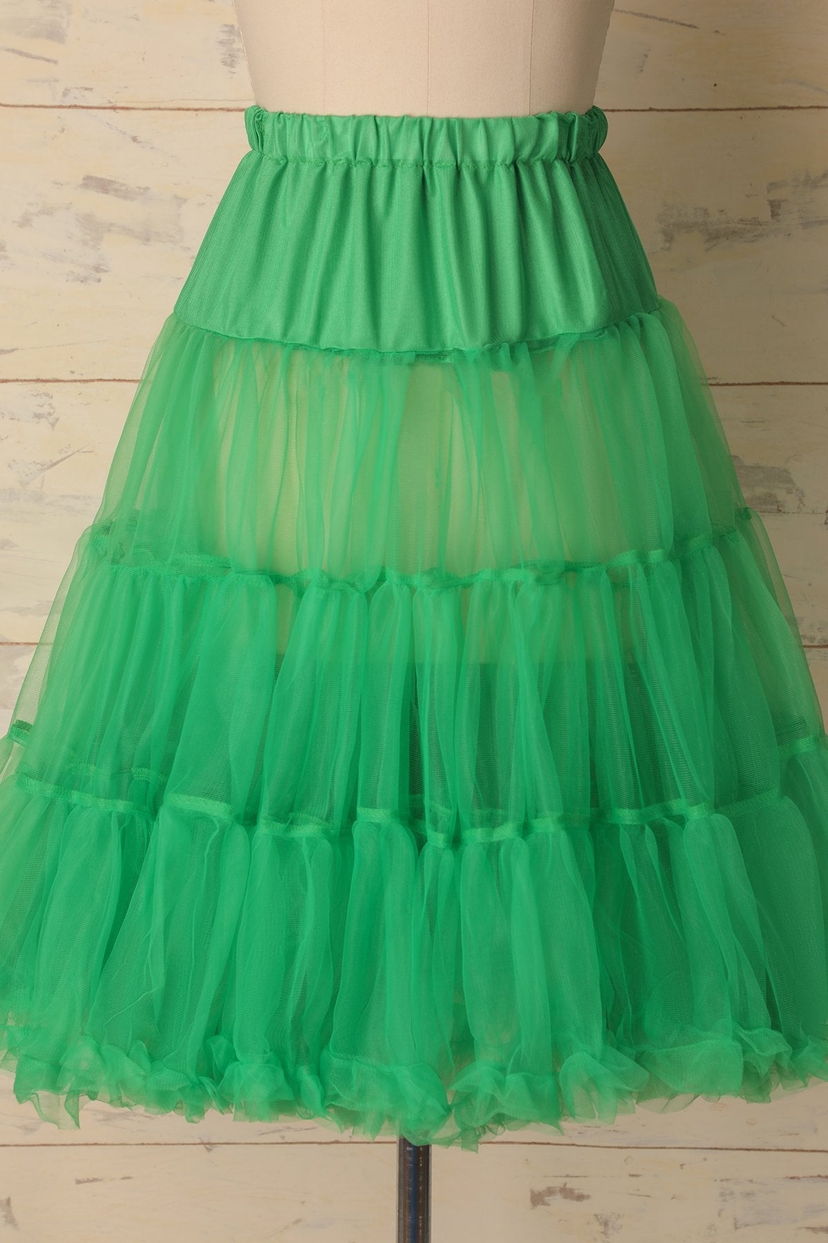 Green Tulle Petticoat