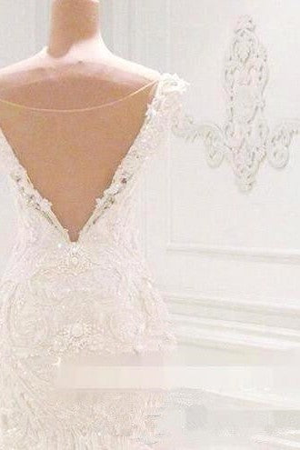 Luxurious Off the Shoulder Mermaid Wedding Dress New Arrival Lace AppliquesBridal Gowns