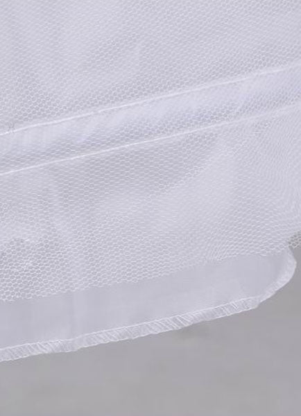 Tulle Ivory A Line Layer 3 Hoop Wedding Petticoat