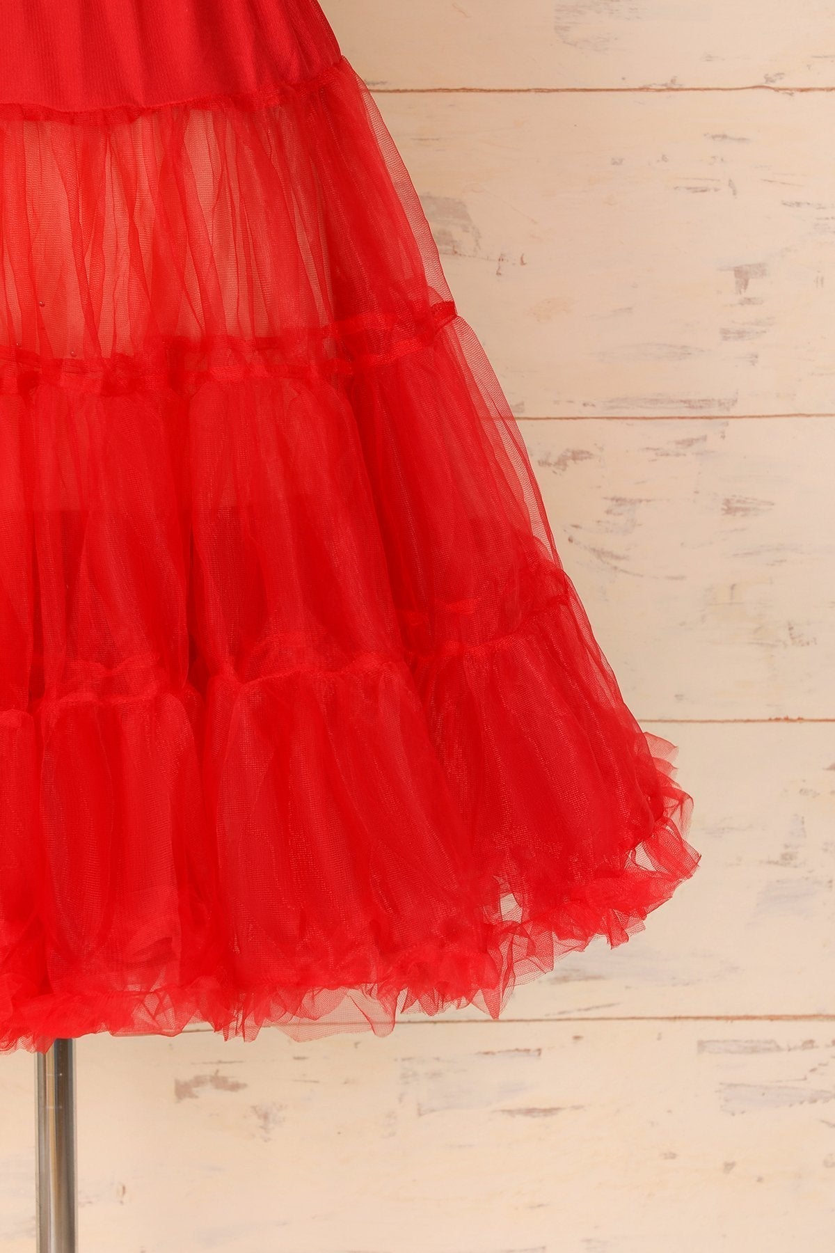 Tulle Red Petticoat