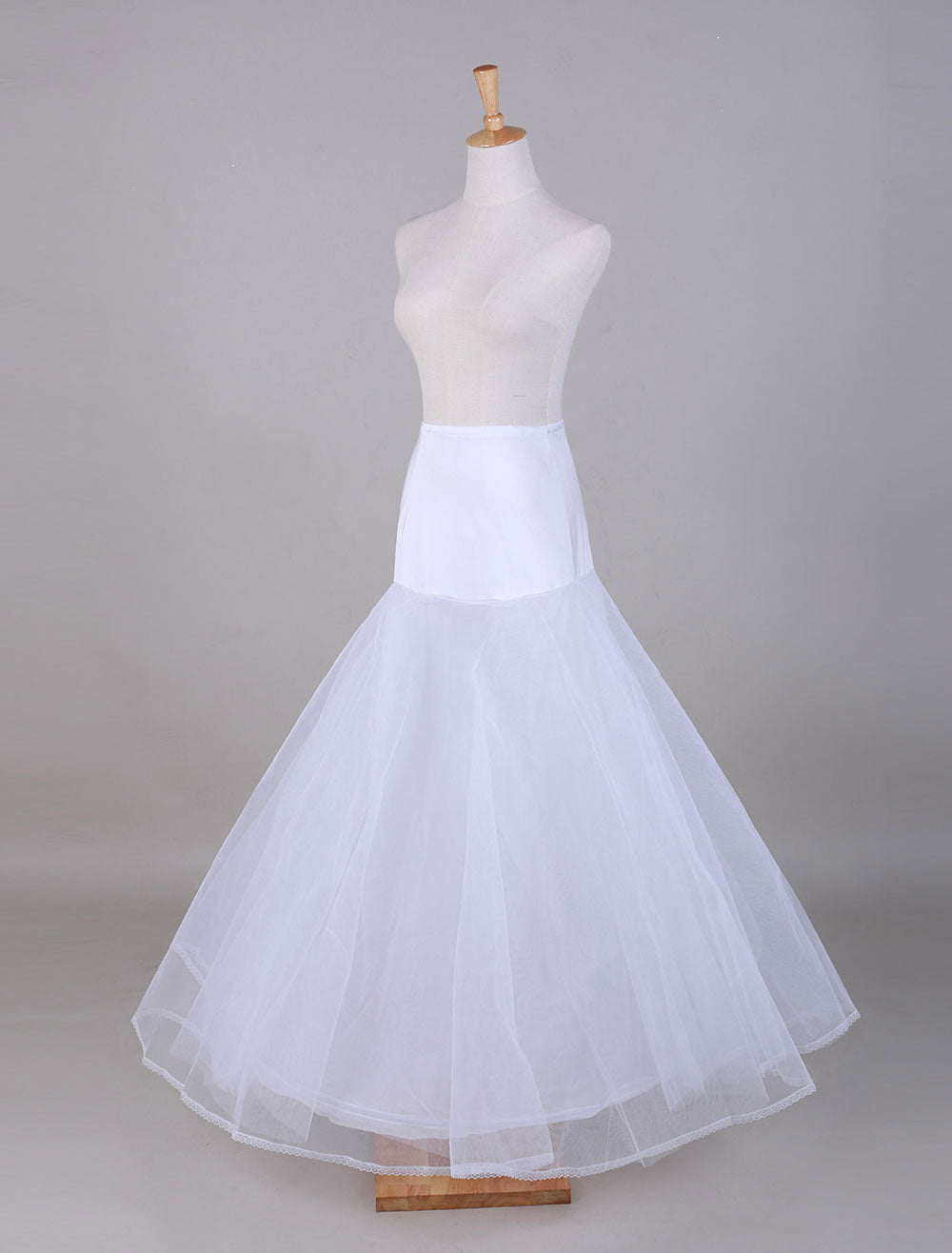 White Tulle A-Line Slip One Size Wedding Petticoat