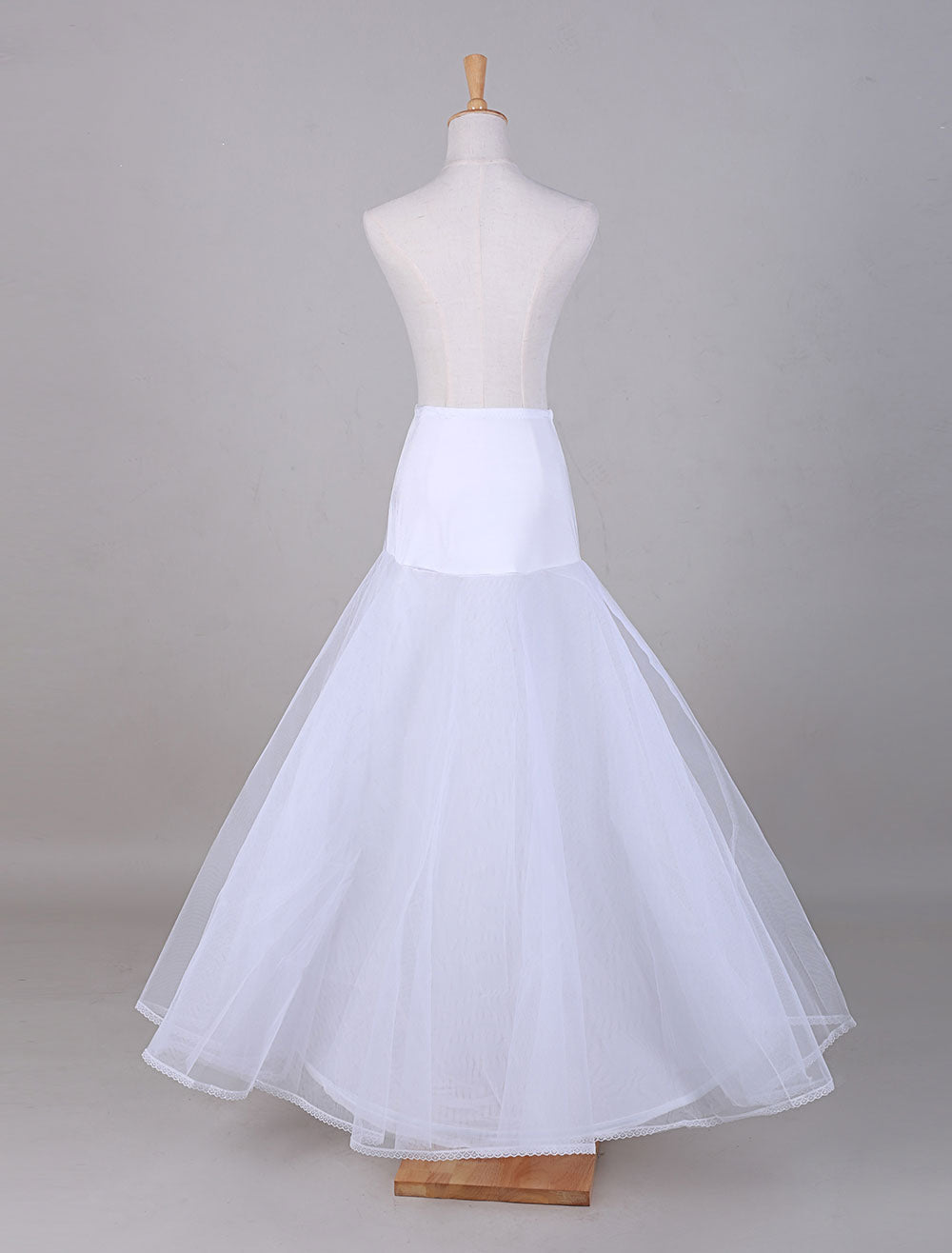 White Tulle A-Line Slip One Size Wedding Petticoat