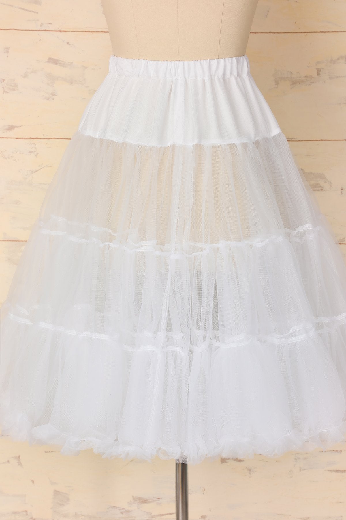 White Tulle Petticoat